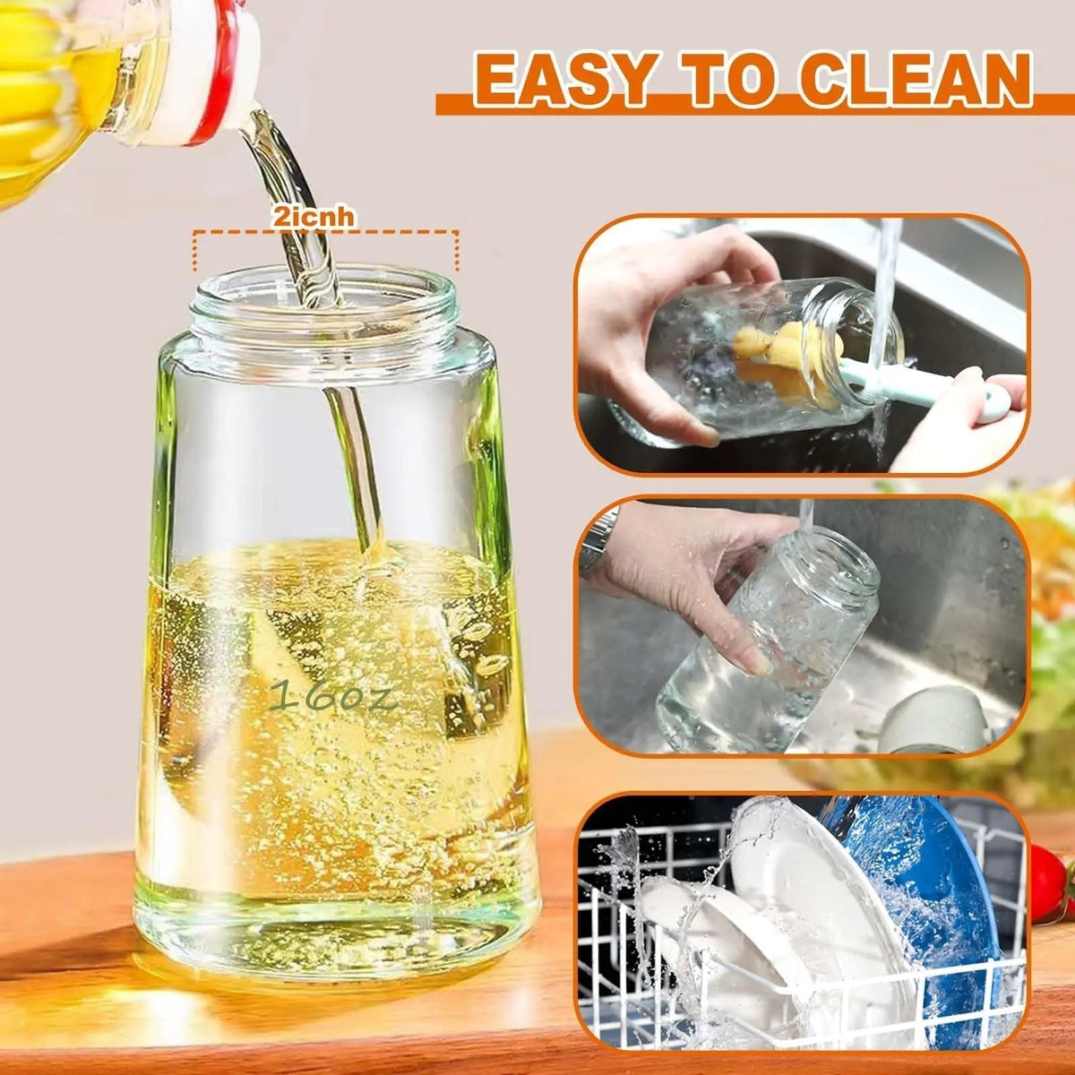 Kitchen Oil Spray Bottle