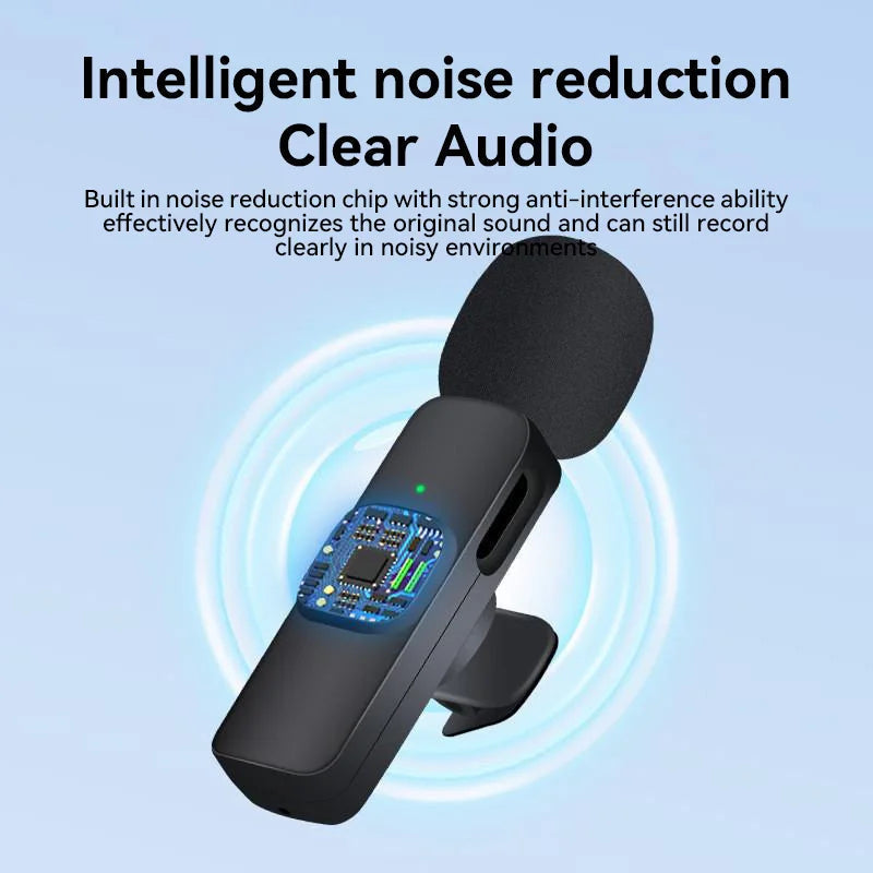 Portable Mini Wireless   Microphone