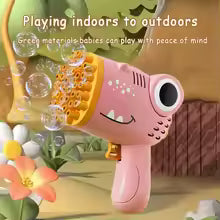 Dinosaur Bubble Machine